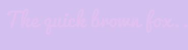 Image with Font Color E0C0F0 and Background Color D4C0F0